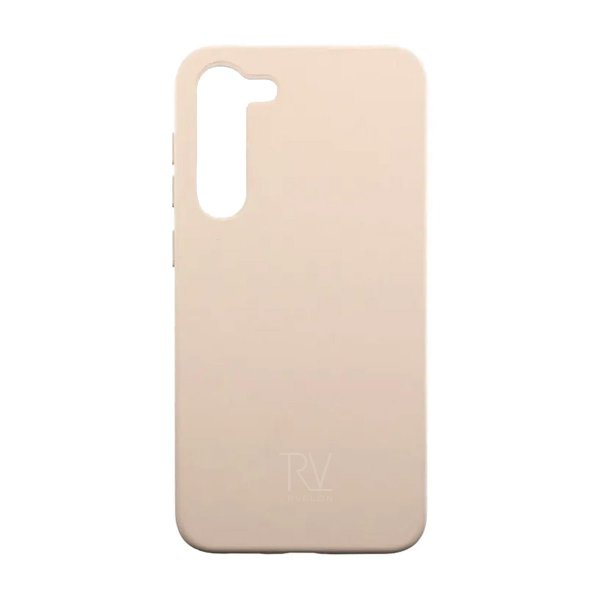 Rvelon Samsung Galaxy S23 Kuori Silikoni Beige
