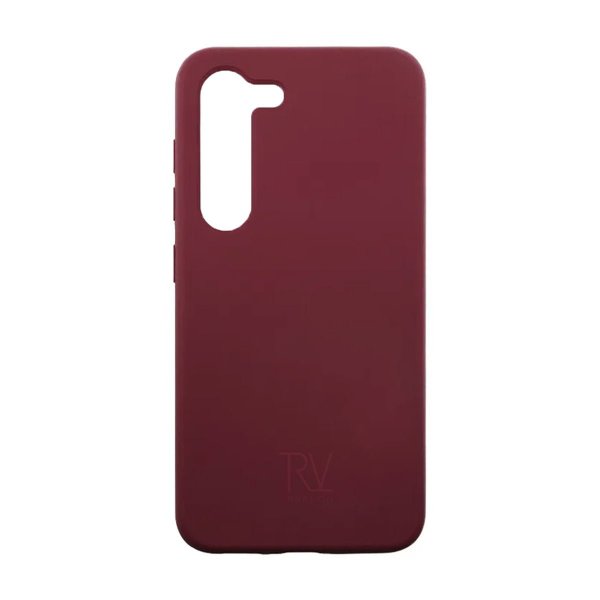 Rvelon Samsung Galaxy S23 Kuori Silikoni Punainen