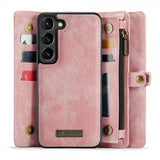 CaseMe Samsung Galaxy S23 Plus Kotelo 008 Series Irrotettava Kuori Ruusukulta