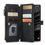 CaseMe Samsung Galaxy S23 Plus C30-sarjan suojakotelo, musta