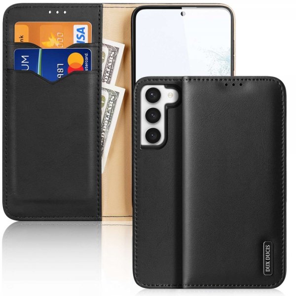 Dux Ducis Samsung Galaxy S23 Plus -suojakotelo, Hivo Series, musta