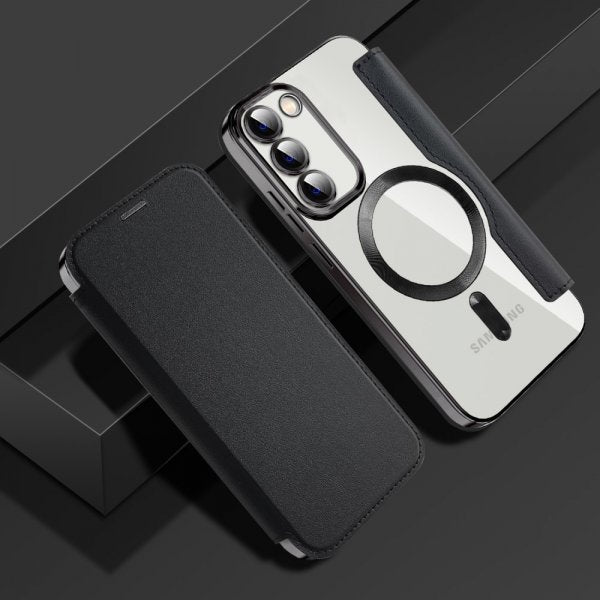 Samsung Galaxy S23 Plus Kotelo MagSafe Musta
