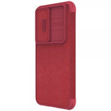 Nillkin Samsung Galaxy S23 Plus -suojakotelo, Qin-sarja, punainen
