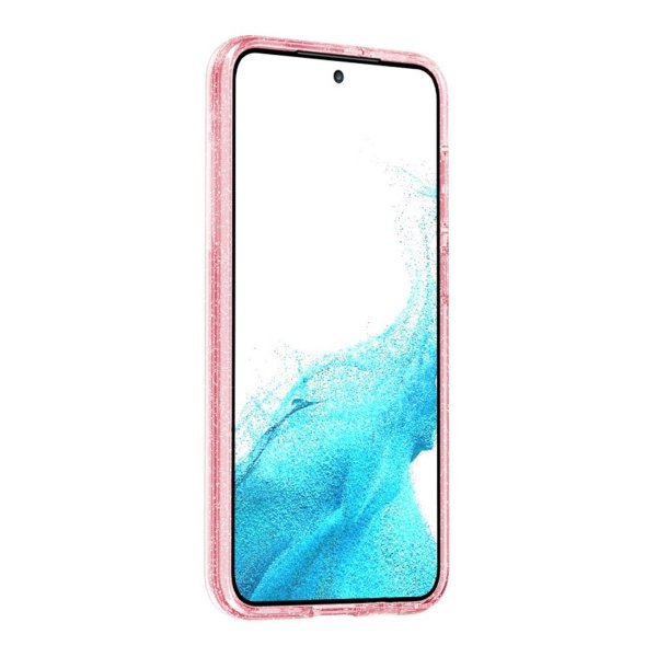 Samsung Galaxy S23 Plus Kuori Glitter MagSafe Pinkki