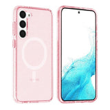 Samsung Galaxy S23 Plus Kuori Glitter MagSafe Pinkki