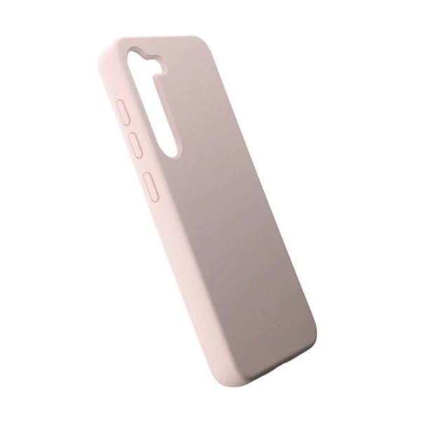 Rvelon Samsung Galaxy S23 Plus Silikonikuori Hiekanroosa