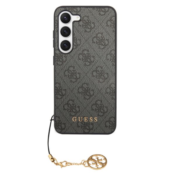 Guess Samsung Galaxy S23 Plus Kuoret 4G Charms Harmaa