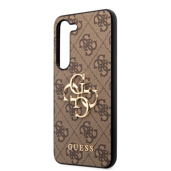 Guess Samsung Galaxy S23 Plus Suojakuori 4G Logo Ruskea