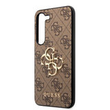 Guess Samsung Galaxy S23 Plus Suojakuori 4G Logo Ruskea