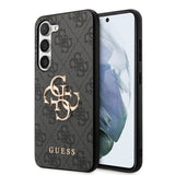 Guess Samsung Galaxy S23 Plus -kuori 4G Logo Harmaa