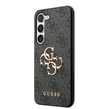 Guess Samsung Galaxy S23 Plus -kuori 4G Logo Harmaa