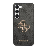 Guess Samsung Galaxy S23 Plus -kuori 4G Logo Harmaa