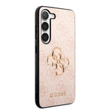 Guess Samsung Galaxy S23 Plus Kuoret 4G Logo Pink