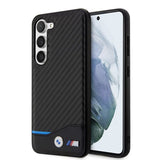 BMW Samsung Galaxy S23 Plus kuoret Carbon & Stripe musta