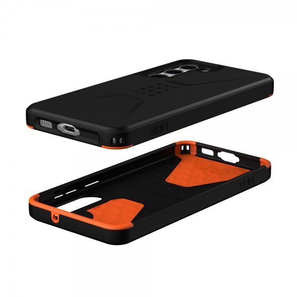 Urban Armor Gear (UAG) Samsung Galaxy S23 Plus Civilian -suojakuori, musta