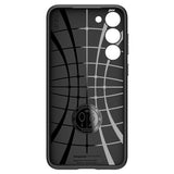 Spigen Samsung Galaxy S23 Plus Kuori Liquid Air Mattamusta