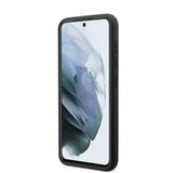 Guess Samsung Galaxy S23 Plus Kuori Liquid Silicone Metal Logo Musta