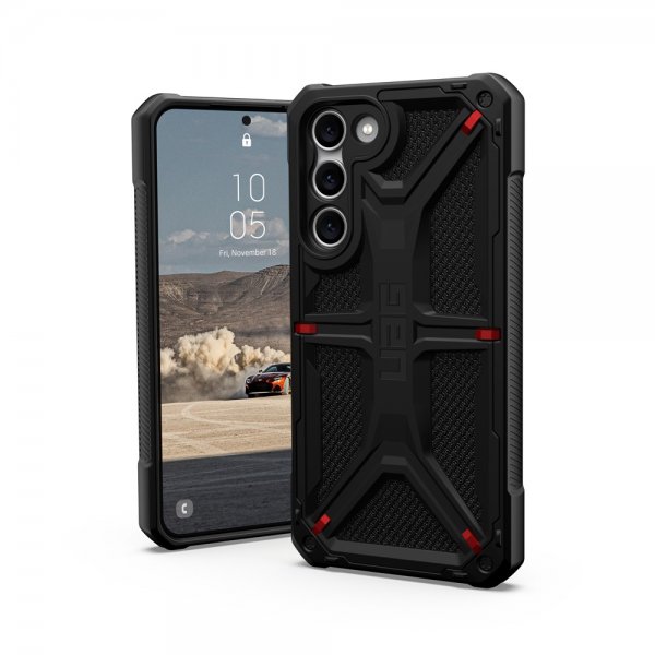Urban Armor Gear (UAG) Samsung Galaxy S23 Plus -suojakuori Monarch Kevlar Black