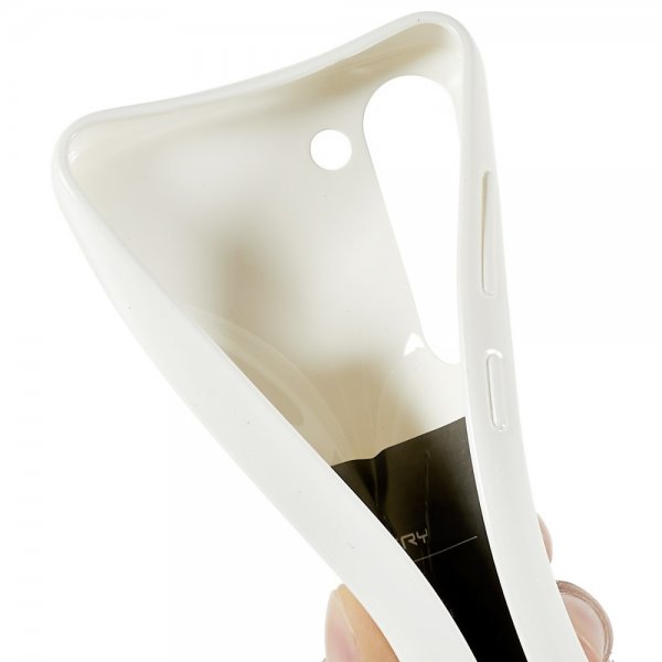Samsung Galaxy S23 Plus Kuori Pearl Jelly Valkoinen