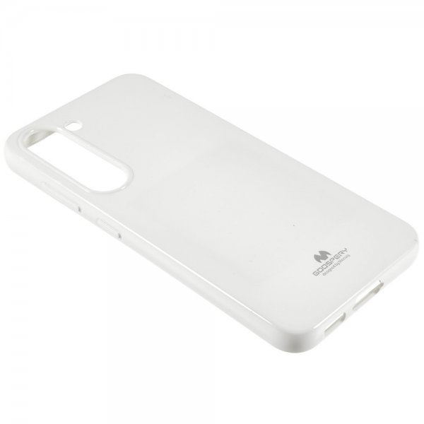 Samsung Galaxy S23 Plus Kuori Pearl Jelly Valkoinen