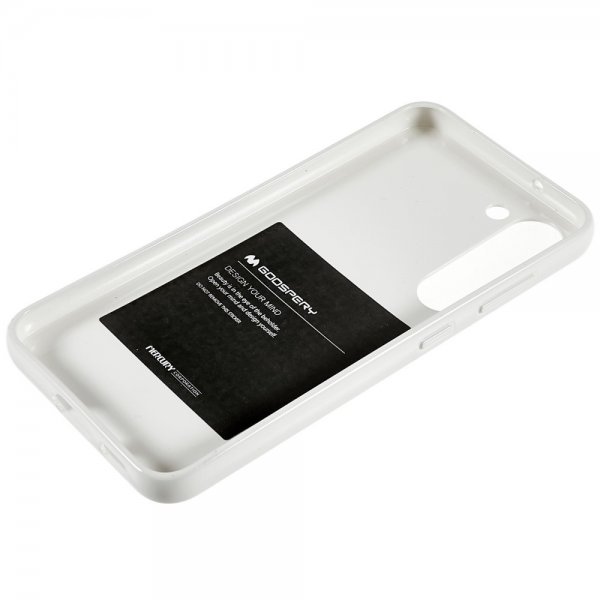 Samsung Galaxy S23 Plus Kuori Pearl Jelly Valkoinen