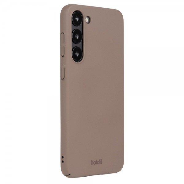 holdit Samsung Galaxy S23 Plus Kuori Slim Case Mocha Brown