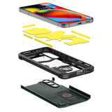 Spigen Samsung Galaxy S23 Plus -suojakuori Tough Armor, Abyss Green