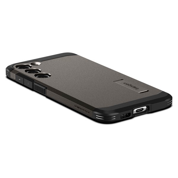 Spigen Samsung Galaxy S23 Plus -suojakuori Tough Armor Gunmetal
