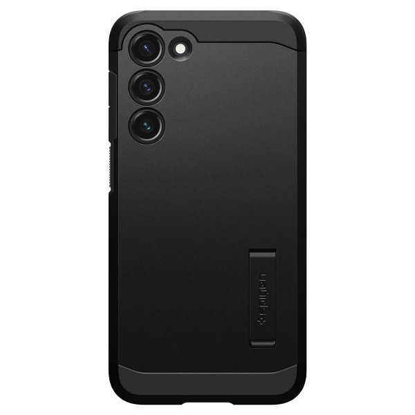Spigen Samsung Galaxy S23 Plus -suojakuori Tough Armor, musta