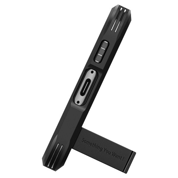 Spigen Samsung Galaxy S23 Plus -suojakuori Tough Armor, musta