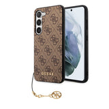 Guess Samsung Galaxy S23 Kuori 4G Charms Ruskea
