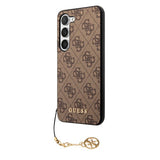 Guess Samsung Galaxy S23 Kuori 4G Charms Ruskea