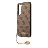 Guess Samsung Galaxy S23 Kuori 4G Charms Ruskea