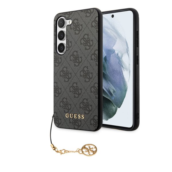 Guess Samsung Galaxy S23 Kuoret 4G Charms Harmaa