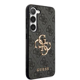 Guess Samsung Galaxy S23 Kuori 4G Logo Harmaa