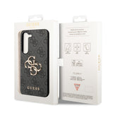 Guess Samsung Galaxy S23 Kuori 4G Logo Harmaa