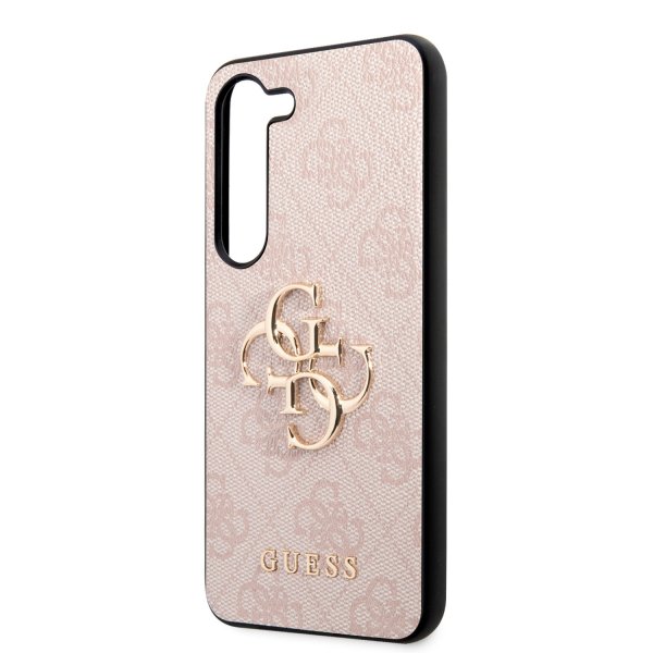 Guess Samsung Galaxy S23 Kuori 4G Logo Pinkki