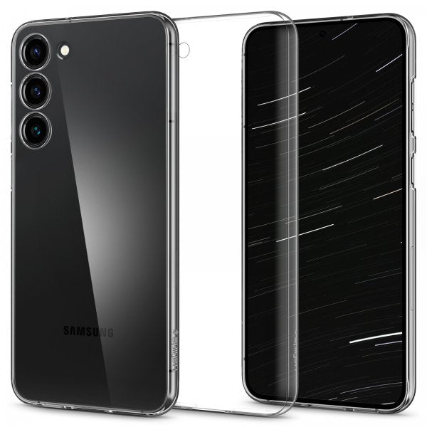 Spigen Samsung Galaxy S23 AirSkin Crystal Clear -kuoret