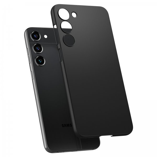 Spigen Samsung Galaxy S23 AirSkin -kuori, musta