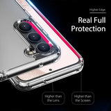 Dux Ducis Samsung Galaxy S23 Kuori Clin-sarjan läpinäkyvä