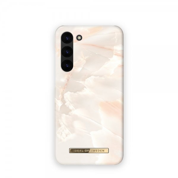 Ideal of Sweden Samsung Galaxy S23 Kuori Fashion Case Rose Pearl Marble