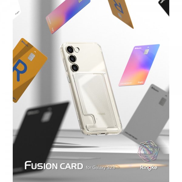 Ringke Samsung Galaxy S23 Kuori Fusion Card Clear