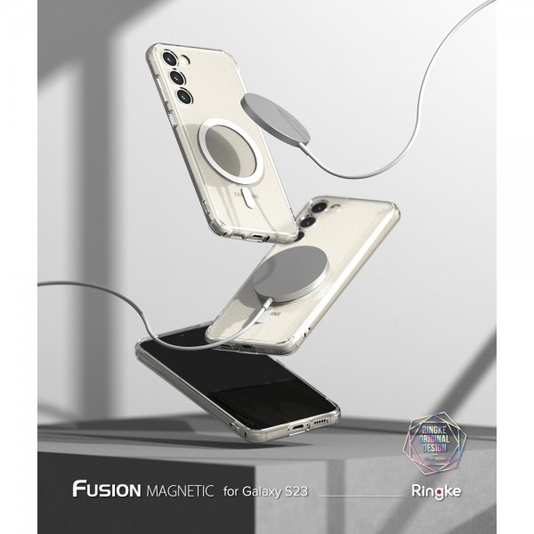 Ringke Samsung Galaxy S23 Kuori Fusion Magnetic Matte Clear
