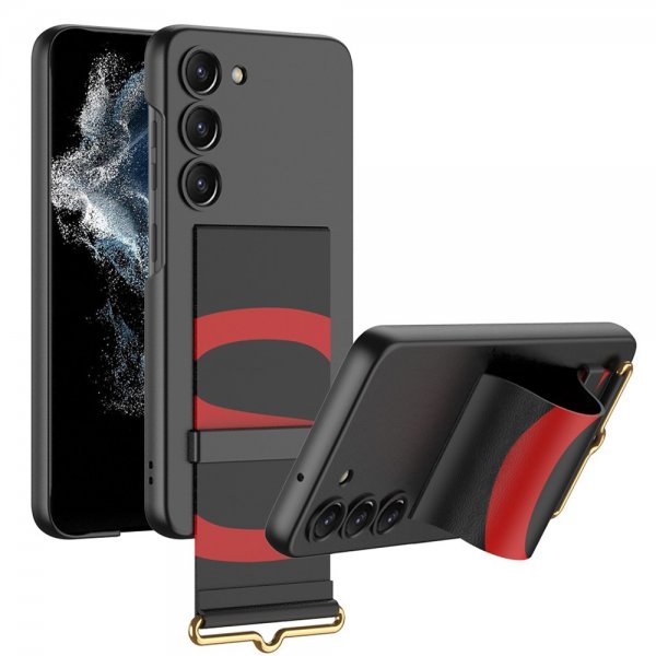 GKK Samsung Galaxy S23 Kuori Käsihihna Musta