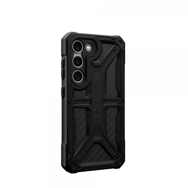 Urban Armor Gear (UAG) Samsung Galaxy S23 Kuoret Monarch Carbon Fiber Musta