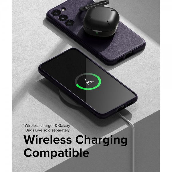 Ringke Samsung Galaxy S23 Kuoret Onyx Deep Purple