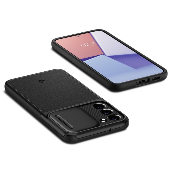 Spigen Samsung Galaxy S23 Kuori Optik Armor Musta