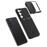 Spigen Samsung Galaxy S23 Kuori Optik Armor Musta