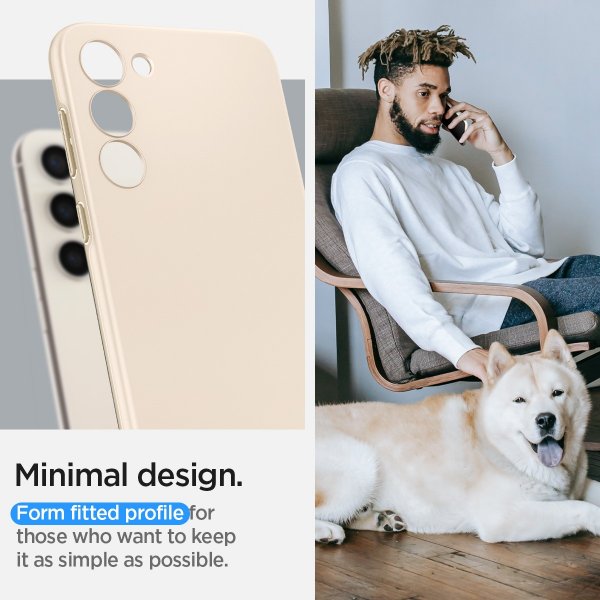 Spigen Samsung Galaxy S23 Kuori Thin Fit Pearled Ivory