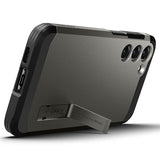 Spigen Samsung Galaxy S23 Suojakuori Tough Armor Gunmetal